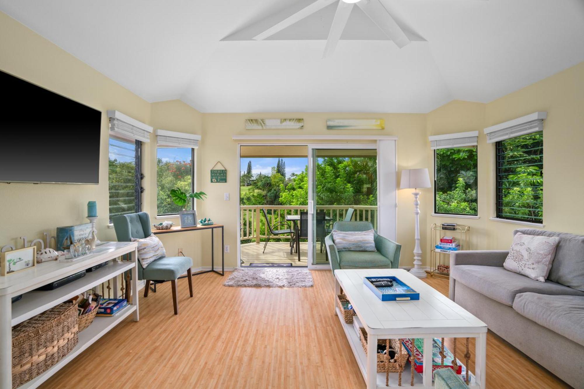 Hanalei Bay Villa Cottage 2Br 2Ba With Mountain Views Hbv24 พรินซ์วิลล์ ภายนอก รูปภาพ