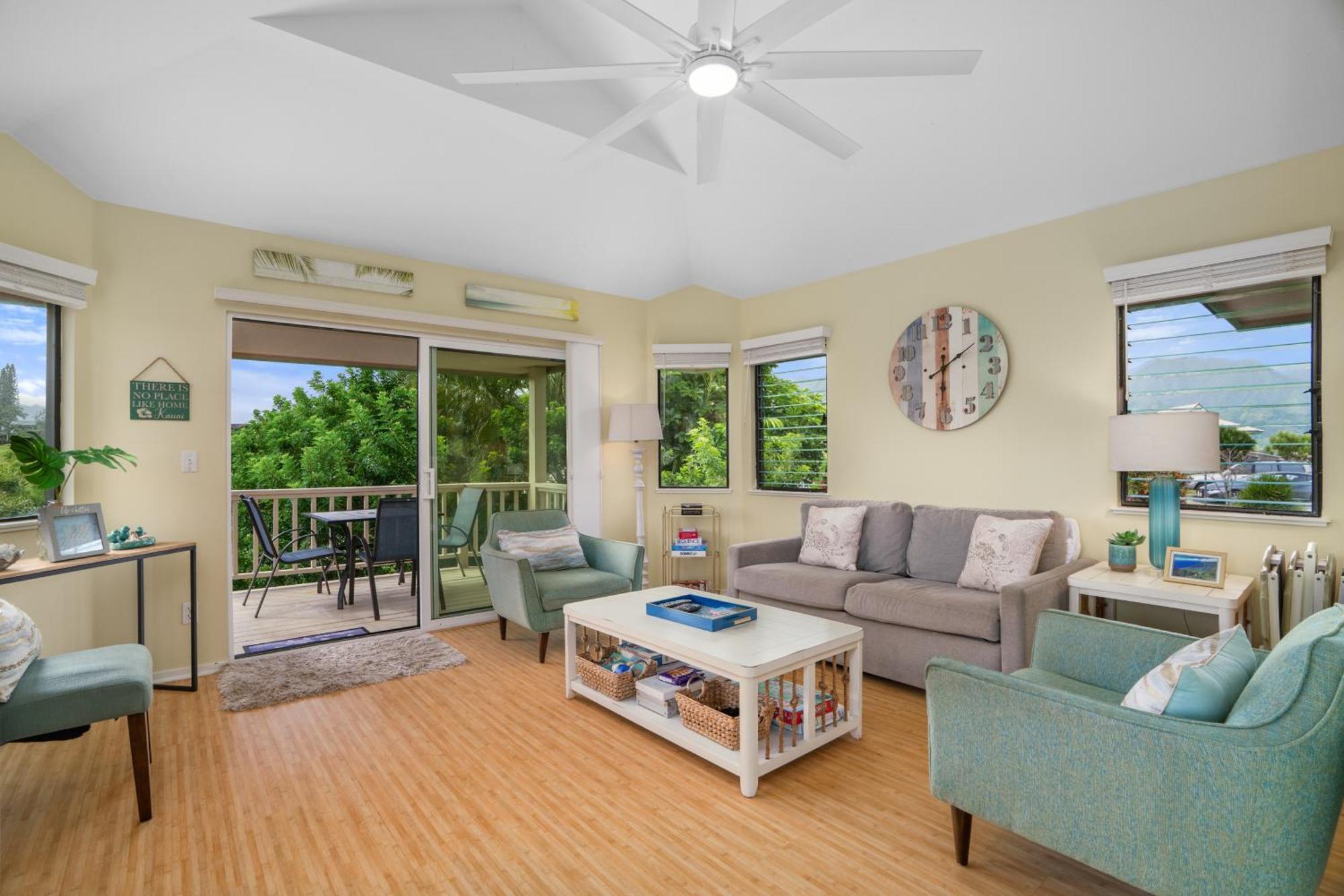Hanalei Bay Villa Cottage 2Br 2Ba With Mountain Views Hbv24 พรินซ์วิลล์ ภายนอก รูปภาพ