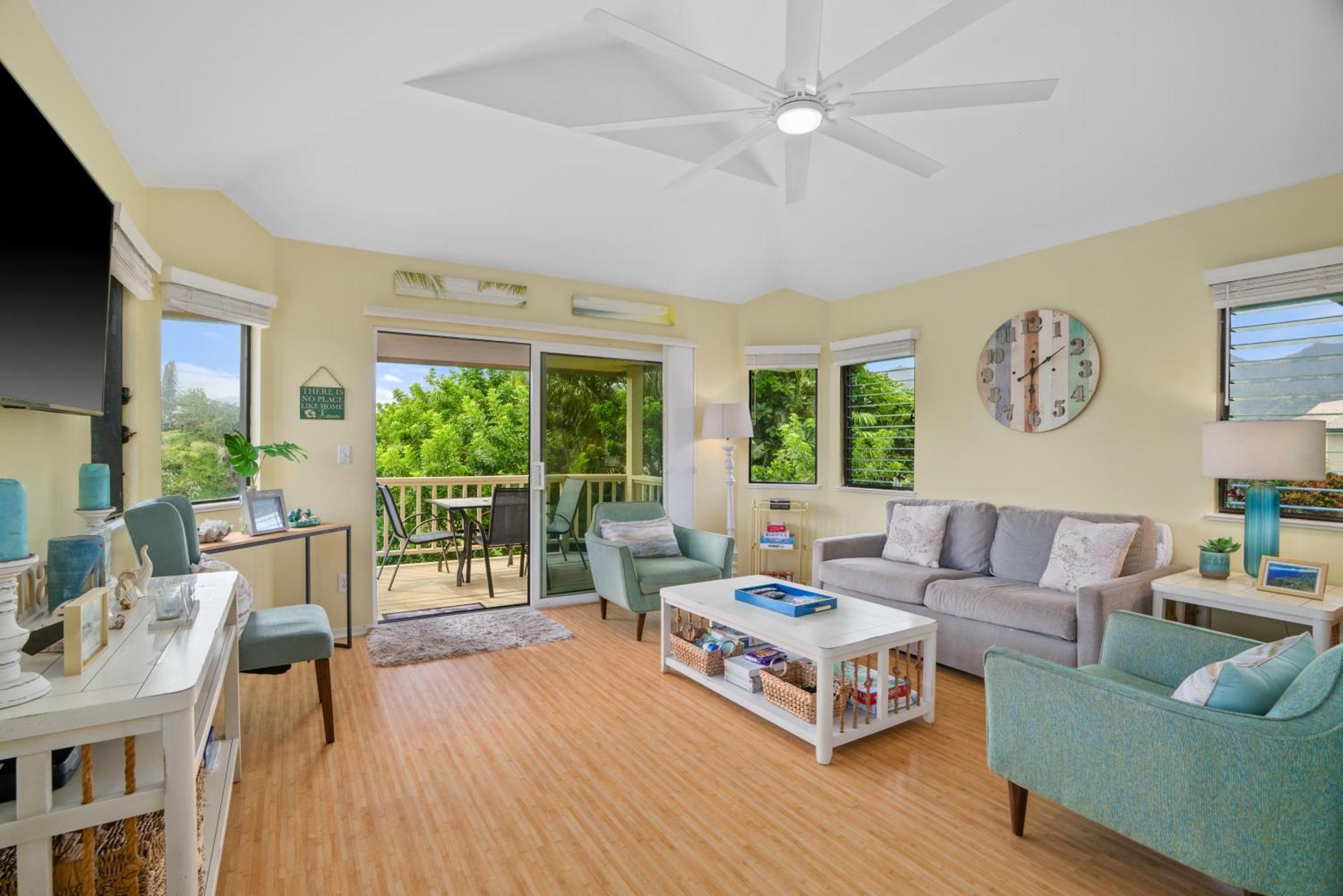 Hanalei Bay Villa Cottage 2Br 2Ba With Mountain Views Hbv24 พรินซ์วิลล์ ภายนอก รูปภาพ